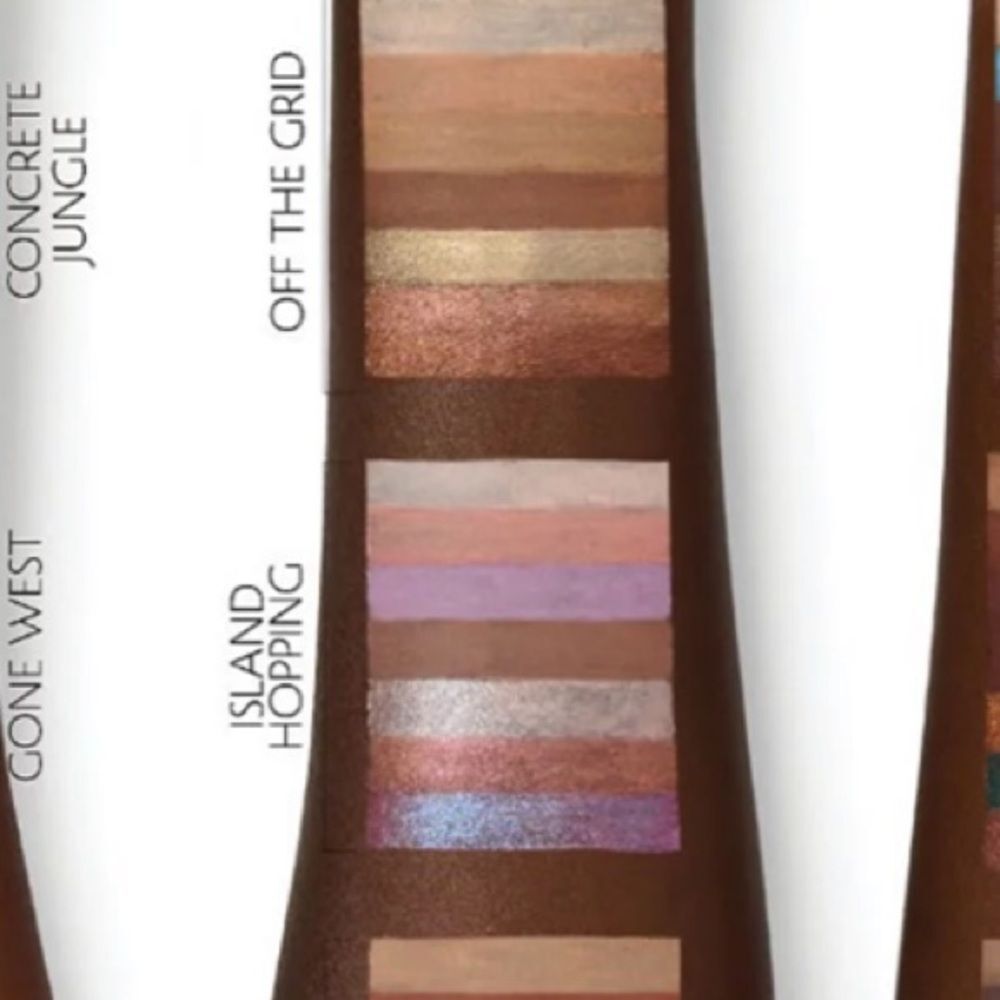 Sephora Destinations Island Hopping Eyeshadow Palette roses, lilacs multi finish - Picture 4 of 7